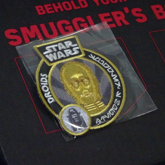 Funko Star Wars Smuggler's Bounty Exclusive 3-CPO R2 Patch & Battle Droid Pin - Picture 3 of 7